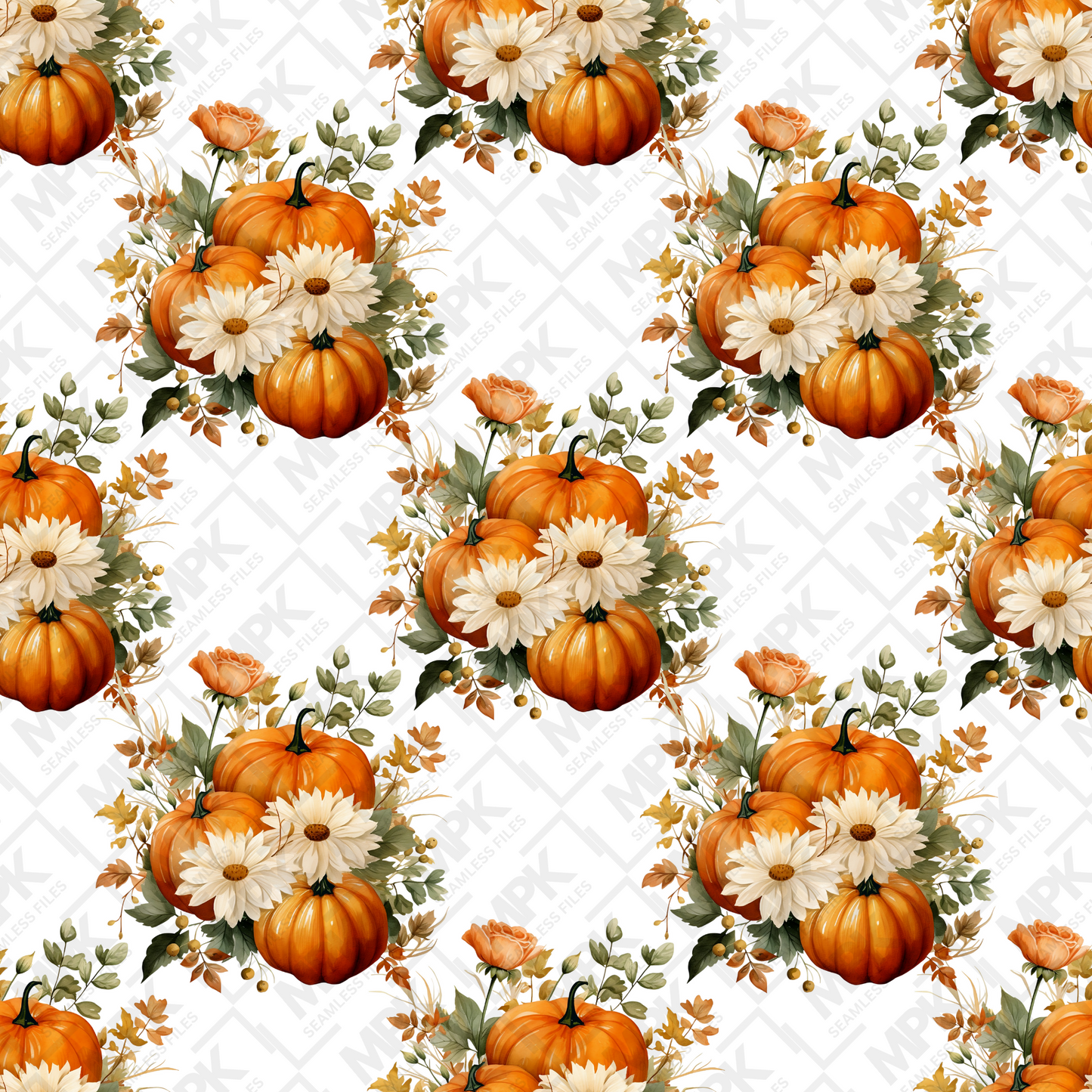 Floral Pumpkins