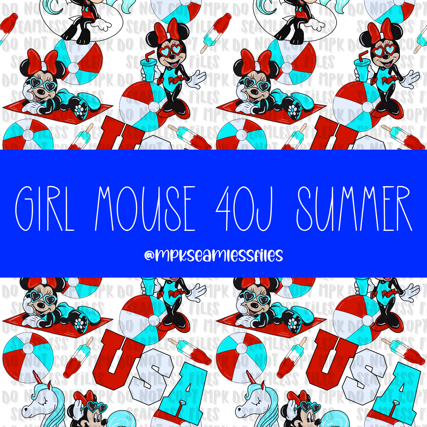 Girl Mouse 4OJ Summer