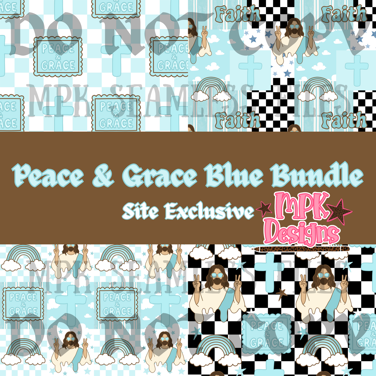 Peace & Grace Blue bundle