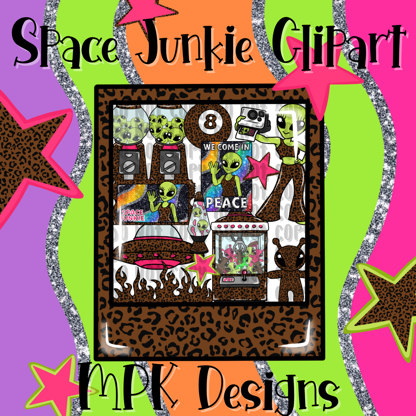 Space Junkie Clipart