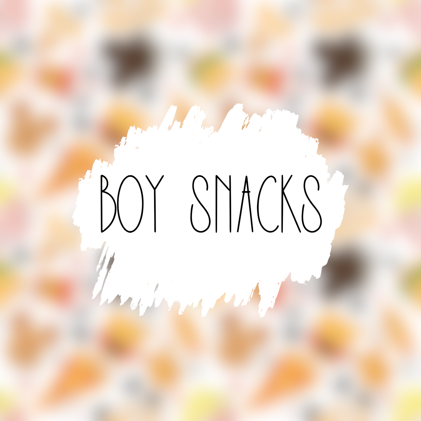 Boy Mouse Snacks