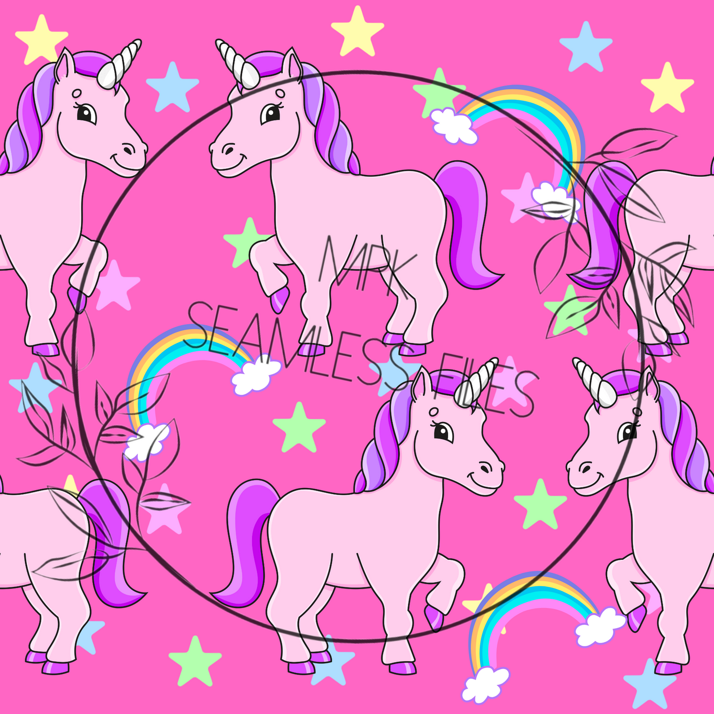 Unicorn & Stars