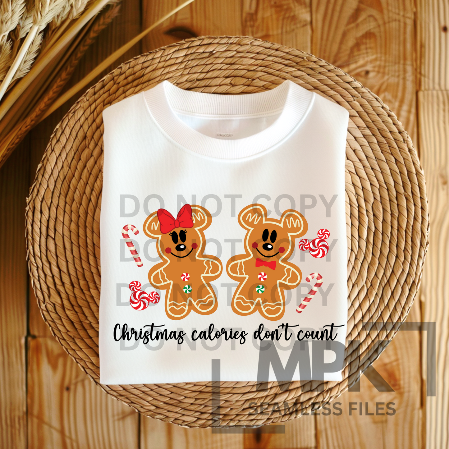 Mouse Gingerbread PNG Bundle