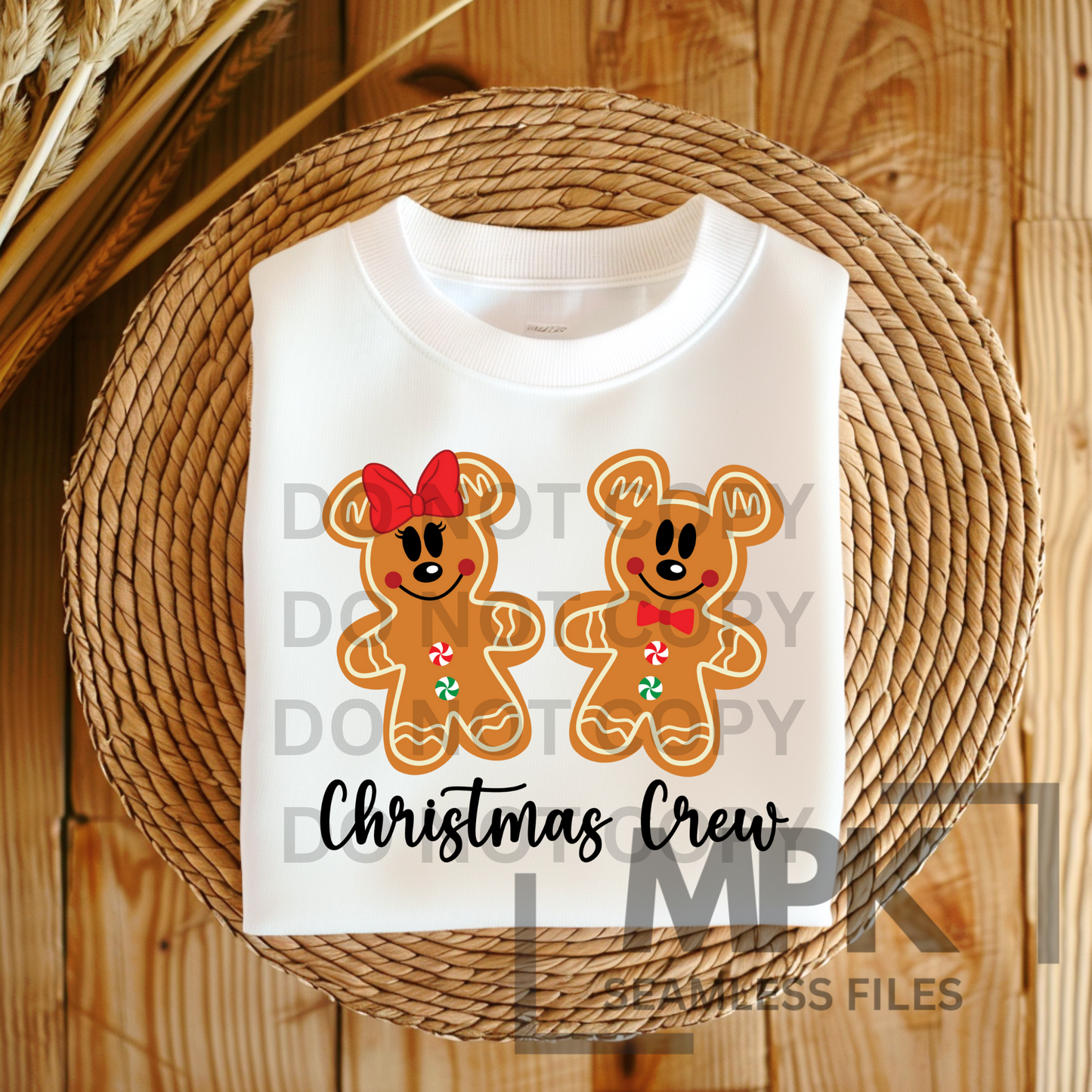 Mouse Gingerbread PNG Bundle