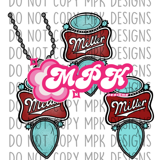 Western Miller Clipart Bundle
