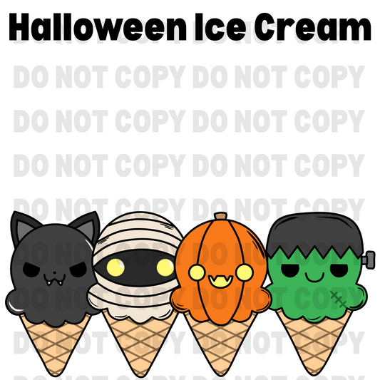 Halloween Ice Cream Clipart