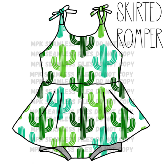 Skirted Romper Mockup