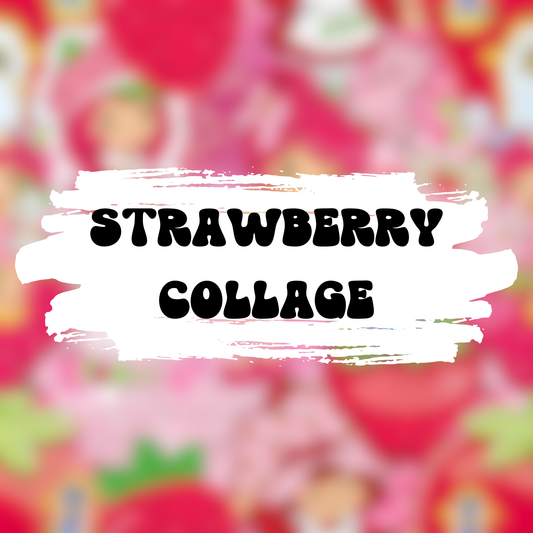 Strawberry Collage