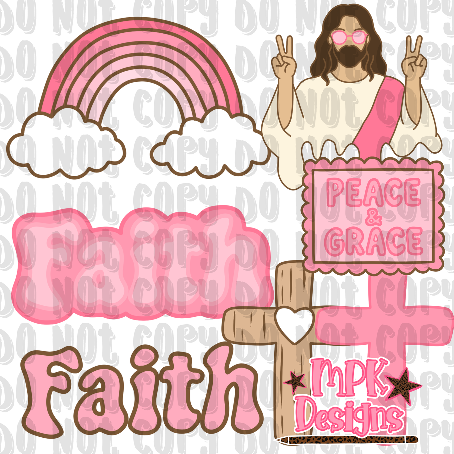 Peace & Grace Clipart Bundle