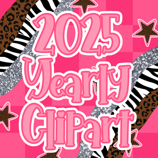 2025 yearly clipart