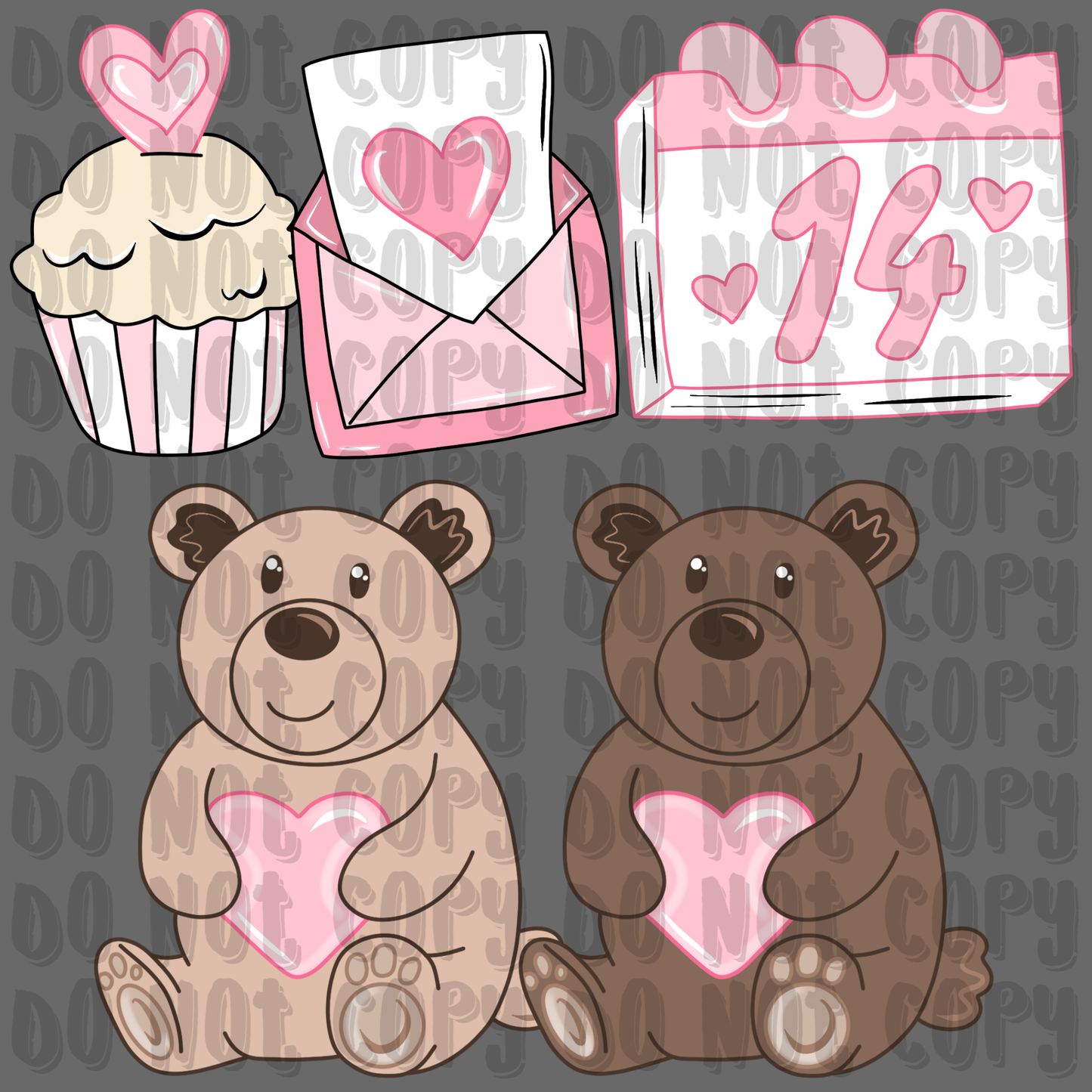 Pink Valentines Clipart