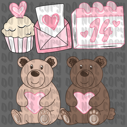 Pink Valentines Clipart