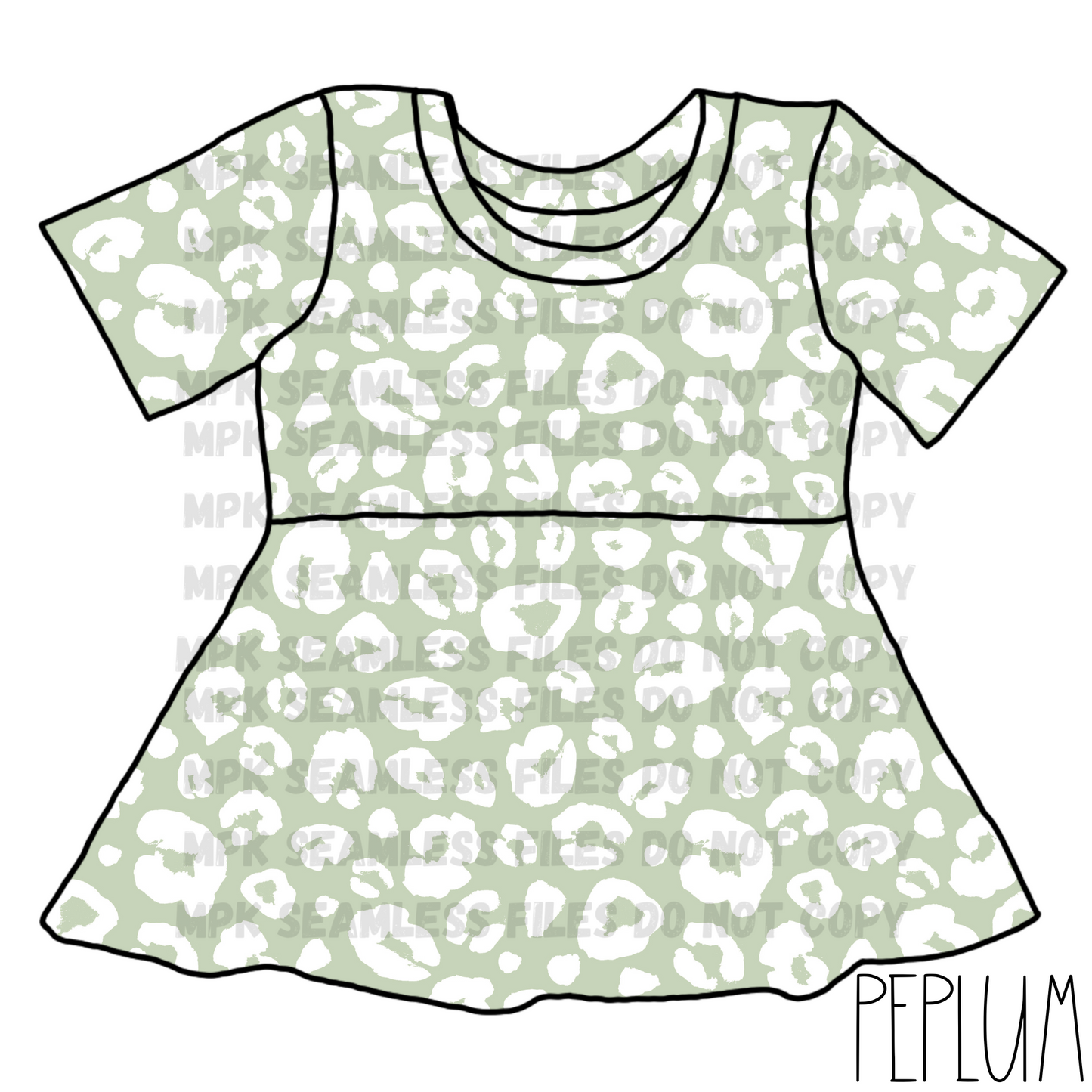 Peplum Mockup