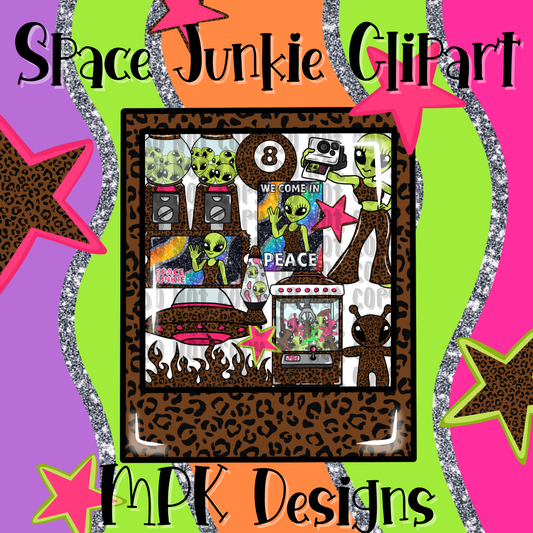 Space Junkie Clipart
