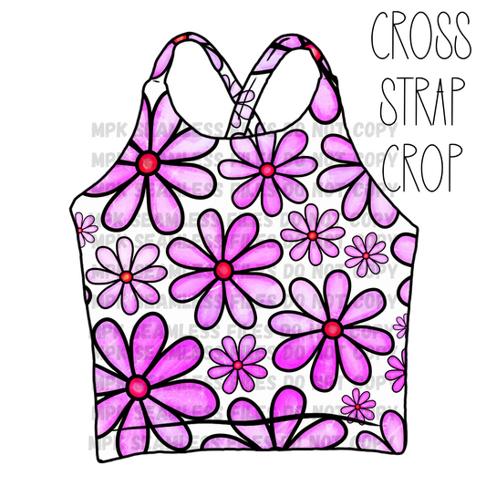 Cross Strap Crop Mockup